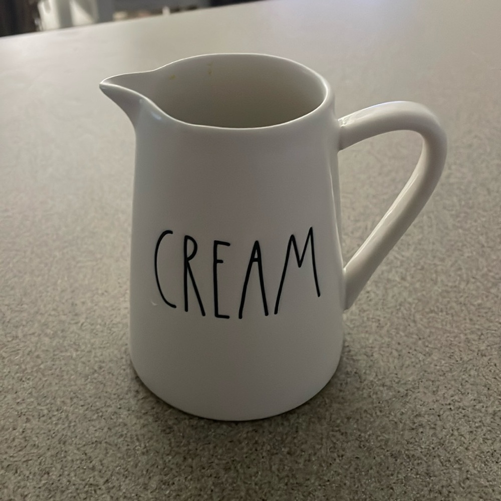 Rae dunn cream jar